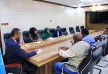 Wasiirka Qorheynta oo la kulmay hay’adaha Masiibooyinka Puntland.