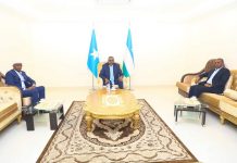 Madaxweynaha Puntland oo qaabilay Wasiirka Kalluumeysiga iyo Wasiiru dowlaha Maaliyadda dalka