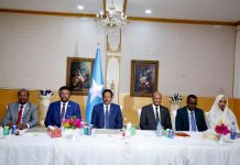 Madaxweyne Farmaajo oo xalay casho sharaf u sameeyay guddoonka Baarlamaanka Galmudug