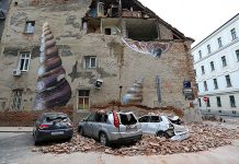 Dhulgariir xoog leh oo ku dhuftay Croatia