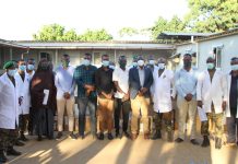 AMISOM oo deeq Daawo ah ku wareejisay Wasaaradda Caafimaadka K/galbeed