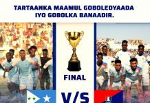 Xulka Gobolka Banaadir oo ku guuleystay tartanka Dowlad Goboleedyada iyo Banaadir.