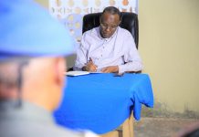 Madaxweynaha Koofur Galbeed oo saraakiisha amniga kala shiray xaalada gobolka Bakool