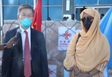 Dowladda Shiinaha oo Soomaaliya soo gaarsiisay talaalka COVID19