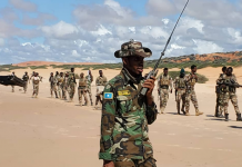 Ciidanka kumaandooska Danab oo howlgal ka sameyay Jilib Marka