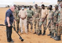 Taliyaha qeybta 60-aad oo booqday ciidamo loo tababarayo Miino Baaris