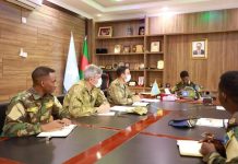 Taliska ciidanka xoogga oo kulan la qaatay saraakiil ka socotay millatariga Turkiga