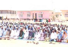 Dadka reer Cadaado oo maanta isugu soo baxay salaad Roob-doon ah