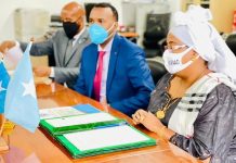 Somaaliya iyo Midowga Afrika oo heshiis ku kala saxiixday magaaladda Adis Ababa