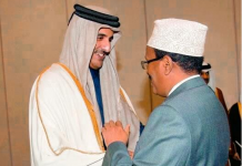 Madaxweyne Farmaajo iyo Amiirka Qatar oo yeeshay kulan qadka tafeelanka ah ayaa kawadahadlay iskaashiga labada Dal