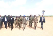 Wafdi ka socda Dowladda Federaalka iyo Maamulka hirshabeelle oo gaaray beledweyne