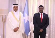 Guddoomiyaha Golaha Shacabka BJFS oo la kulmay Ergayga gaarka ah ee Wasaaradda Arrimaha Dibadda Qatar
