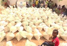 Danyarta ku dhaqan Magaalada Gaalkacyo oo la gaarsiiyey Deeq raashin ah.