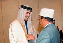 Madaxwaynaha JFS Iyo Amiirka Dowladda Qatar oo Khadka telefoonka kuwada hadlay Galabta