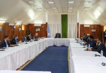 Ra’iisul wasaare Rooble, madaxda maamul goboleeda xubnaha ka ah DF iyo Beesha caalamka oo shir uga furmay Mogadisho