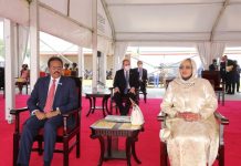 Madaxweyne Farmaajo oo ka qeyb galay caleemo-saarka Madaxweyne Yoweri Museveni