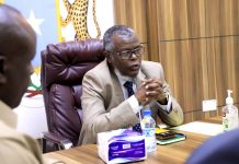 Mas’uuliyiin ka socota Cutubka Ciidamada Talyaaniga oo kulan la qaatay Agaasimaha Guud ee Wasaaradda Warfaafinta