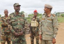 Taliyaha qeybta 60-aad ee CXDS oo maanta dib ugu soo laabtey magaaladda Baydhabo