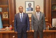 Ra’iisal wasaare Rooble oo Cali Guudlaawe ku qanciyay ka qeyb galka shirka Golaha Wadatashiga Qaran