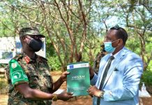 Amisom oo Ciidanka Xoogga ku wareejisay Saldhigga Marriin Gubaay