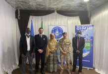 Wasiirka Caafimaadka XFS iyo Safiirka Italy ee Somalia oo ka qayb galay munaasabad Agab Caafimaad lagu gudoonsiinayay Isbitaal Martini