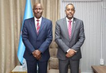 Ra’iisul Wasaare Rooble oo qaabilay Safiirka Kenya ee Soomaaliya