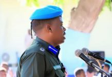 Taliyaha Ciidanka Booliska oo u magacaabay Afayeenka Ciidanka Booliska Gaashaanle Cabdifataax Aadan