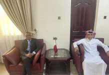 Xoghayaha guud ee gobolka Banaadir oo kulan la qaatay Safiirka dalka Qatar