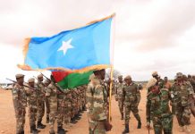 Taliyaha Ciidanka Xoogga Dalka oo gaaray Buulo-barde.