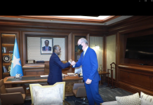 Ra’iisul Wasaare Rooble oo la kulmay Wasiirka Arrimaha Dibedda ahna Wasiirka Difaaca Ireland