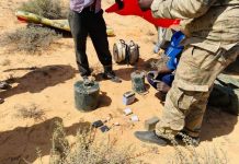 Ciidamada Galmudug oo miinooyin ka soo saaray deegaanno ka mid ah Mudug