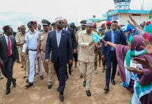 Ra’iisul wasaare Rooble oo gaaray magaalada Kismaayo