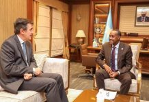 Ra’iisul wasaare Rooble oo qaabilay danjireyaasha Midowga Yurub iyo Ergayga gaarka ah ee Norway