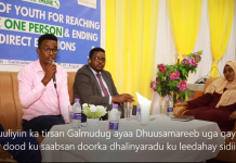 Kulan looga hadlayay doorka dhallinyarada ee ka qeyb qaadashada siyaasadda oo lagu qabtay Dhuusamareeb