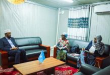 Madaxweynaha Jubbaland oo Muqdisho kula kulmay Ku-xigeenka Wakiilka QM ee Soomaaliya “SAWIRRO