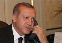 Erdogan oo khadka Telefone ka kula hadlay Madaxweyneyaasha Afgaanistan,Iran iyo Togo