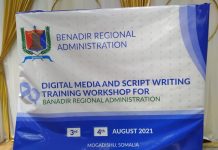 Maamulka gobolka Banaadir oo kaashanaya AMISOM ayaa tababar u furay qaybaha kala duwan ee warbaahin danabeedka