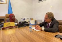 Wasiirka Haweenka XFS oo kulan la qaadatay danjiraha dowladda Sweden ee Soomaaliya