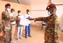 Saraakiil ka tirsan Ciidan xoogga oo tababar miino baaris ah loogu soo xiray Beledweyne