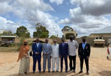 Wafdi uu hoggaaminayo guddoomiyaha guddiga xalinta khilaafaadka doorashooyinka oo lagu soo dhoweeyay Baydhabo