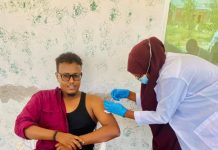 Xarunta Wasaaradda Maaliyadda Dowlad Gobaleedka Puntland oo laga bilaabay qaadashada Tallaalka COVID-19.