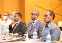 Wasiirka Gaadiidka iyo Duulista Hawada XFS oo ka qeyb galay kulan looga hadlayey Mashruuca dayactirka {Run} wayga Garoonka Aadan Cadde