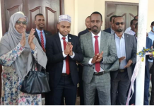 Guddoomiyaha Maxkamadda Racfaanka Gobalka Banaadir oo Xarigga ka jaray Xarunta Maxkamadda Boondheere