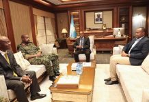 Ra’iisul wasaare Rooble oo kulan la qaatay taliyaha ciidammada lugta Uganda