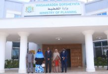 Dhismaha wasaaradda Qorsheynta ee DFS oo loogu magac-daray AUN Xuseen Ceelaabe Faahiye