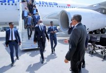 Madaxweyn Maamul Gobaleedka Koonfur Galbeed ayaa soo gaaray magaalada muqdisho