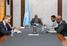 Ra’iisul wasaraha XFS oo shir kula yeeshay habka fogaan araga Wasiirka Horumarinta Sweden