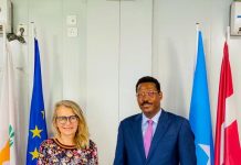 Madaxweynaha Galmudug oo kulan la qaatay Danjiraha cusub ee Midowga Yurub u qaabilsan Soomaaliya.