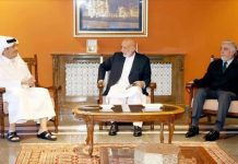 Wasiirka Arrimaha Dibedda ee Qatar oo booqasho ku tegay Kabul.