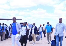 Wafdi ka socday Xiriirka Kubada Cagta Soomaaliyeed oo gaaray Dhuusamareeb